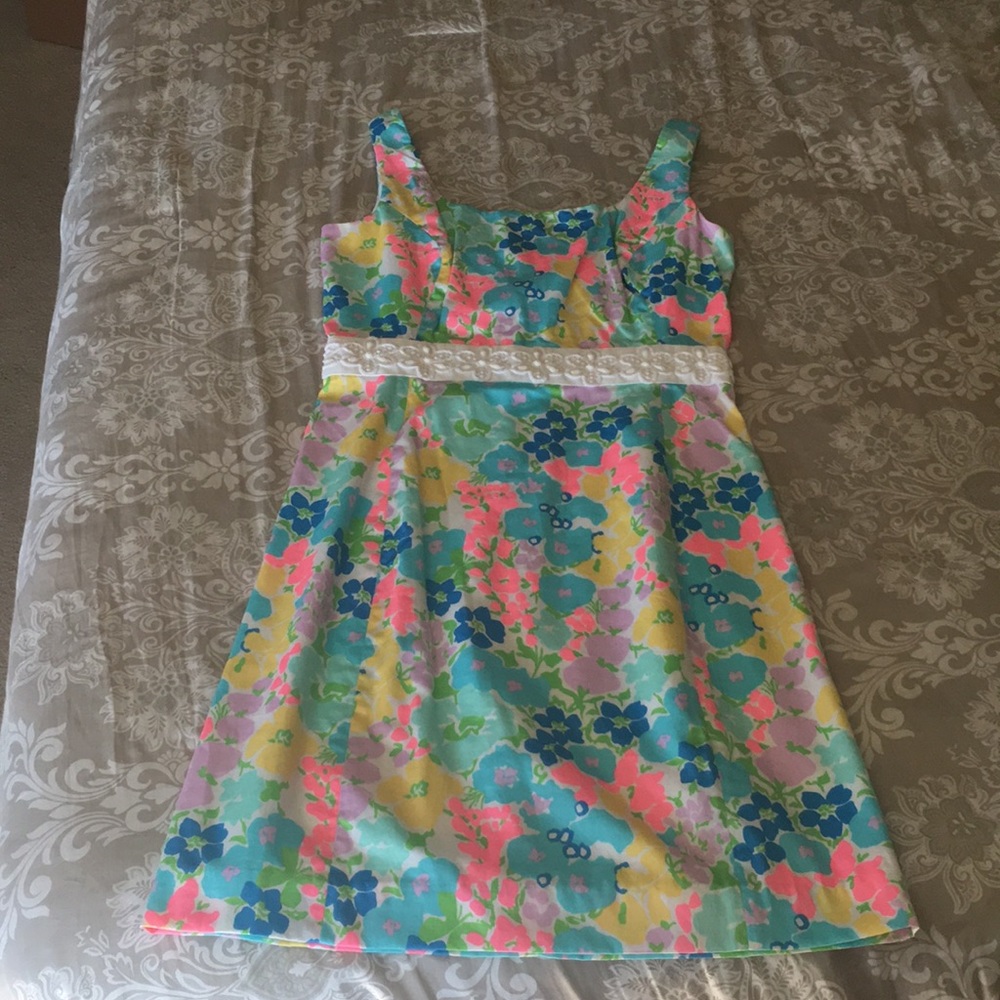 Lilly Pulitzer floral dress